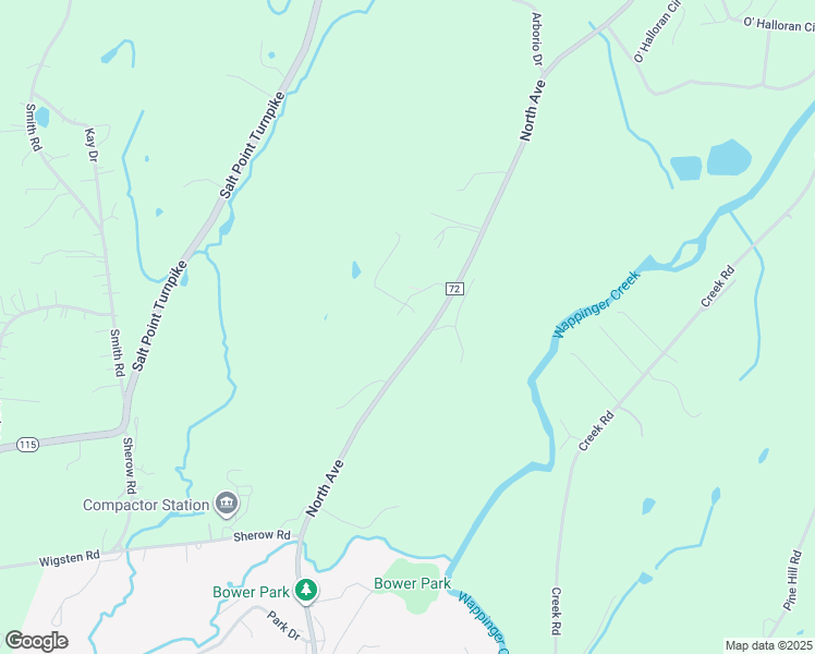 map of restaurants, bars, coffee shops, grocery stores, and more near 275 North Avenue in Pleasant Valley