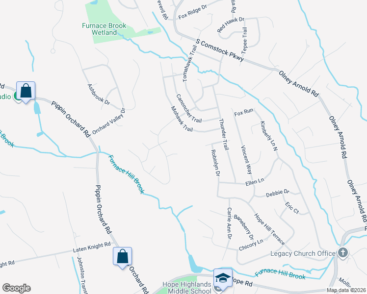 map of restaurants, bars, coffee shops, grocery stores, and more near 14 Rose Bush Circle in Cranston