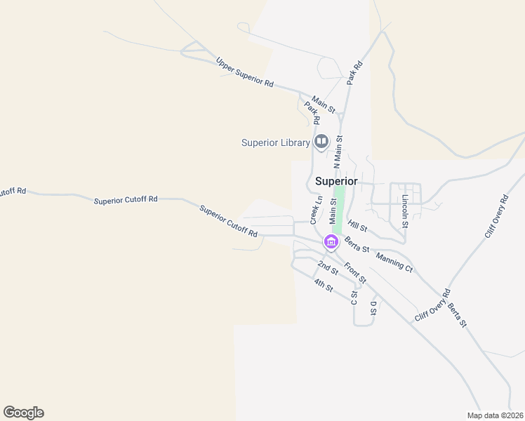 map of restaurants, bars, coffee shops, grocery stores, and more near 144-158 A Street in Superior