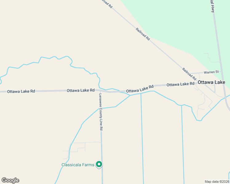 map of restaurants, bars, coffee shops, grocery stores, and more near 8985 Ottawa Lake Road in Ottawa Lake