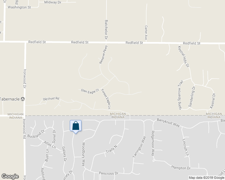 map of restaurants, bars, coffee shops, grocery stores, and more near 32922 Cayuga Heights Lane in Niles