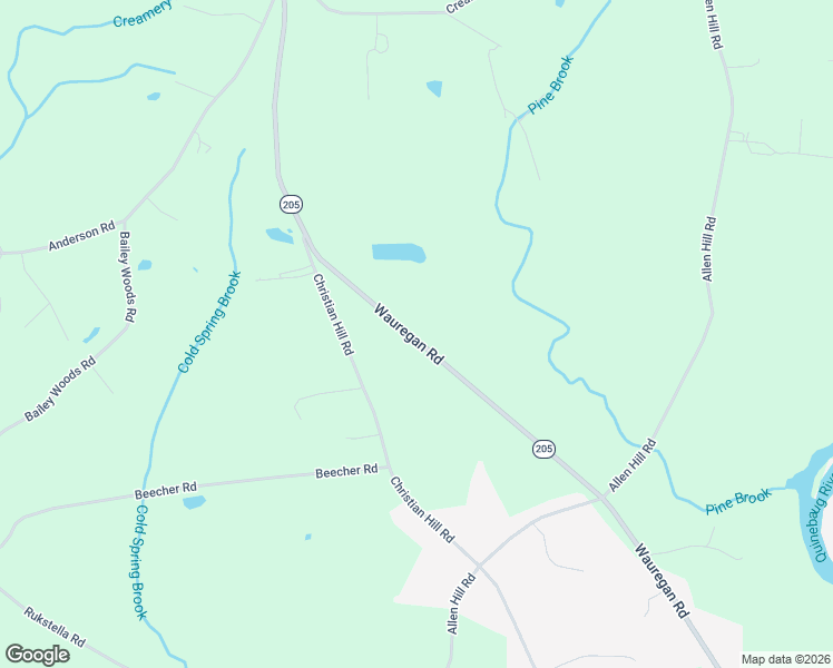 map of restaurants, bars, coffee shops, grocery stores, and more near 377 Wauregan Road in Brooklyn