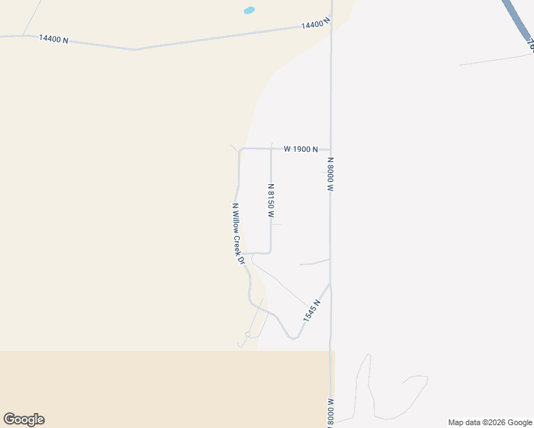 map of restaurants, bars, coffee shops, grocery stores, and more near 1747 North 8150 West in Mendon