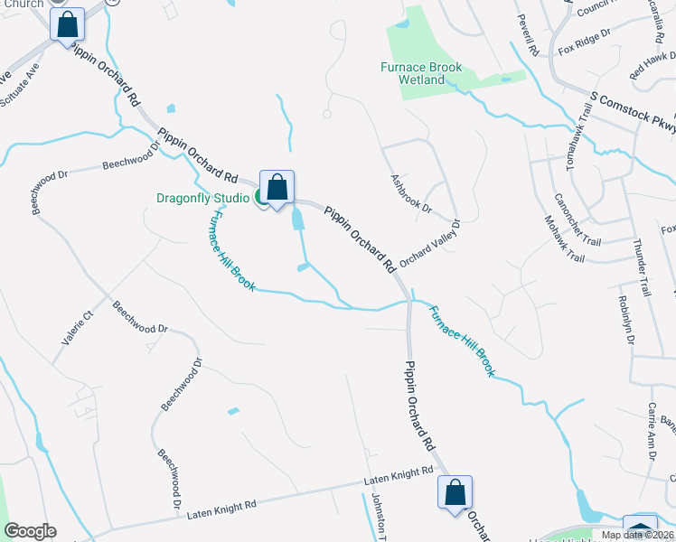 map of restaurants, bars, coffee shops, grocery stores, and more near 1 Sanctuary Drive in Cranston
