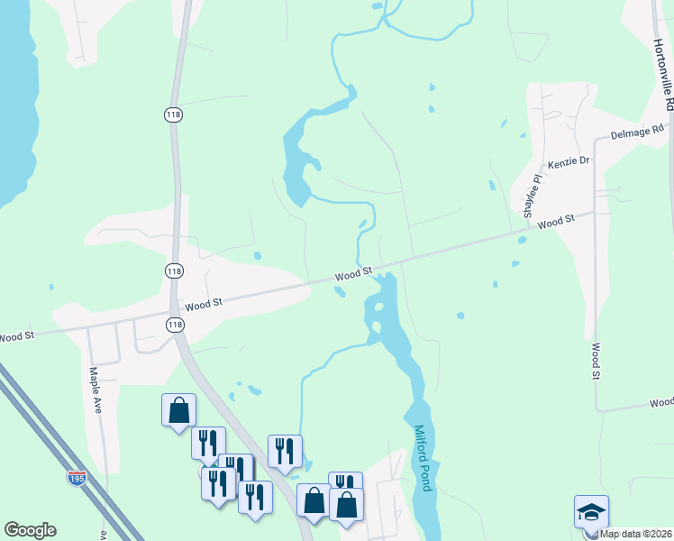 map of restaurants, bars, coffee shops, grocery stores, and more near 735 Wood Street in Swansea