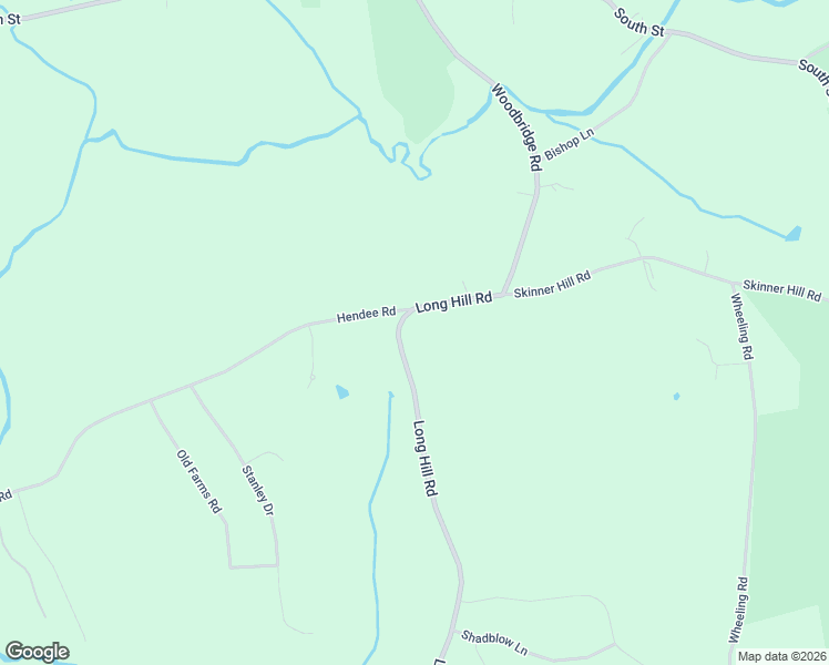 map of restaurants, bars, coffee shops, grocery stores, and more near 233 Long Hill Road in Andover