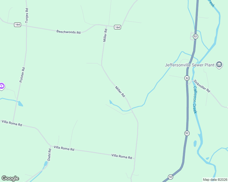map of restaurants, bars, coffee shops, grocery stores, and more near 189 Miller Road in Callicoon
