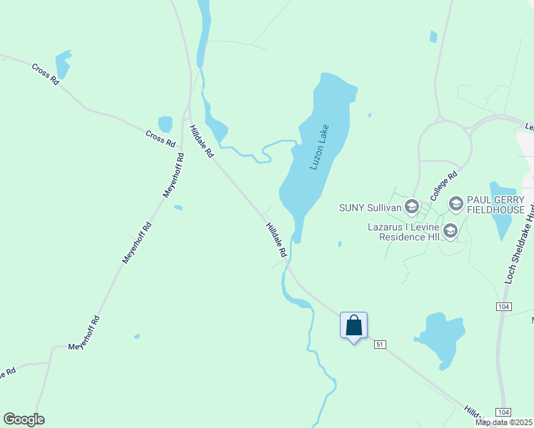 map of restaurants, bars, coffee shops, grocery stores, and more near 10 Dorm Drive in Hurleyville