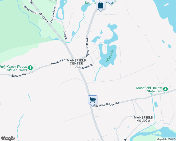 map of restaurants, bars, coffee shops, grocery stores, and more near 11 Centre Street in Mansfield