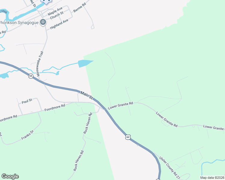 map of restaurants, bars, coffee shops, grocery stores, and more near 30 Sherman Rd in Kerhonkson