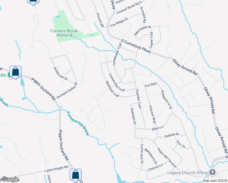 map of restaurants, bars, coffee shops, grocery stores, and more near 85 Mohawk Trail in Cranston