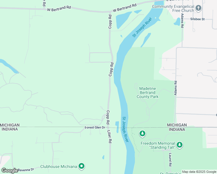map of restaurants, bars, coffee shops, grocery stores, and more near 3065 Copp Road in Niles