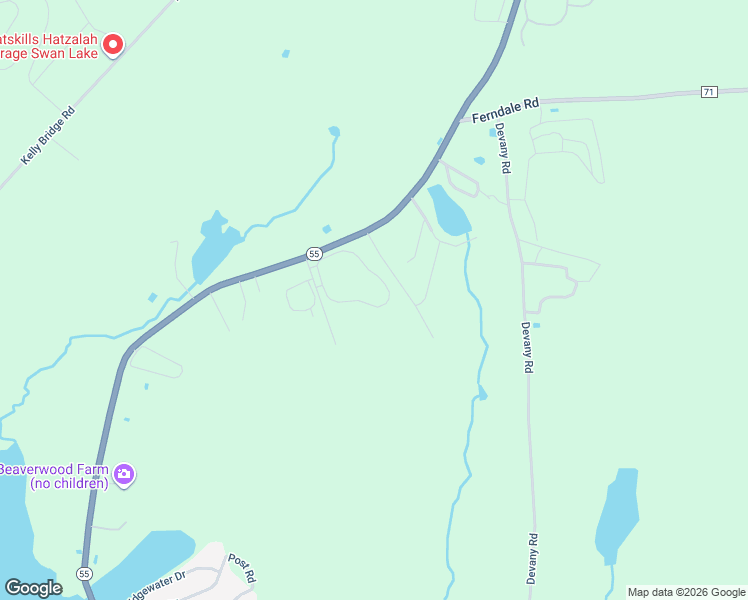 map of restaurants, bars, coffee shops, grocery stores, and more near 33 Lizensk Court in Swan Lake