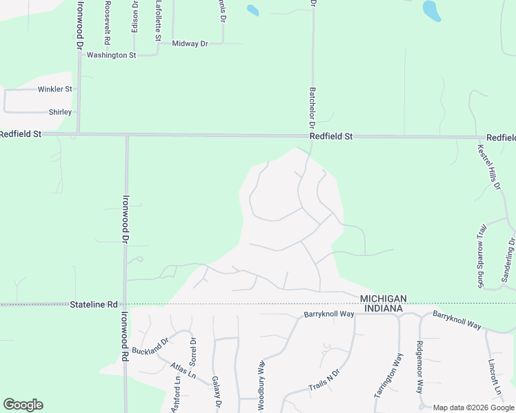 map of restaurants, bars, coffee shops, grocery stores, and more near 33071 Lake Forest Court in Niles