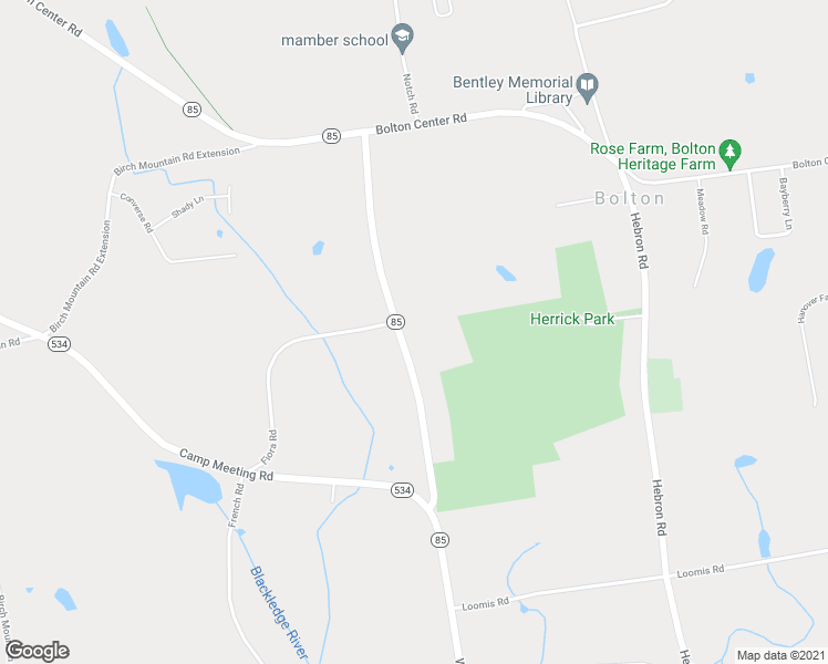 map of restaurants, bars, coffee shops, grocery stores, and more near 42 Clark Road in Bolton
