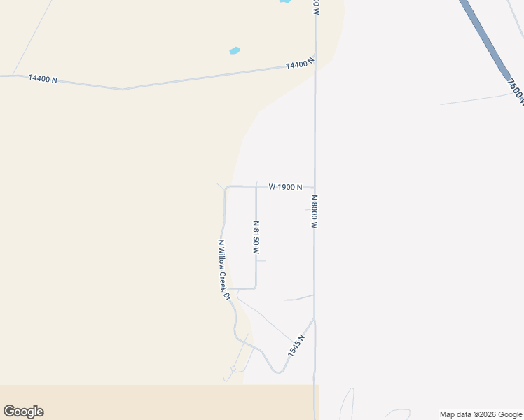 map of restaurants, bars, coffee shops, grocery stores, and more near 1854 North 8150 West in Mendon
