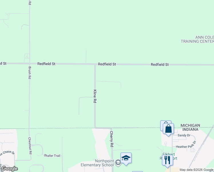 map of restaurants, bars, coffee shops, grocery stores, and more near 28873 Redfield Street in Niles