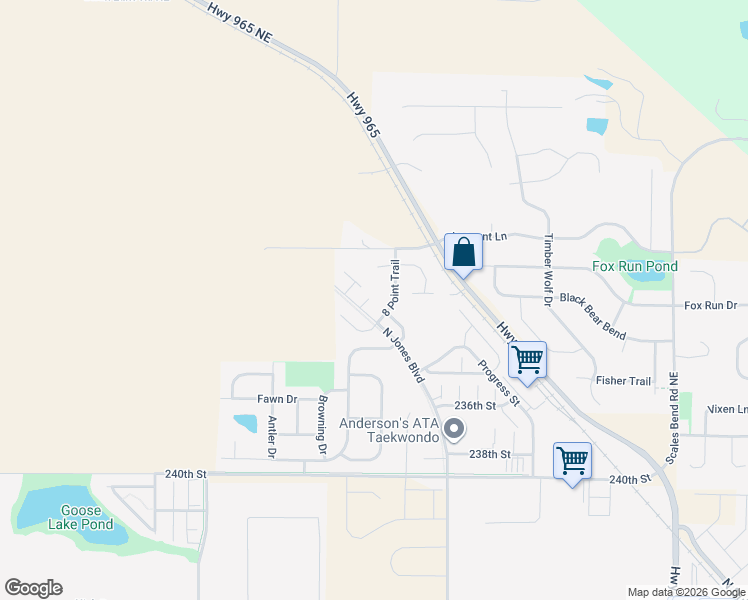 map of restaurants, bars, coffee shops, grocery stores, and more near 1672 Ponds Edge Court in North Liberty