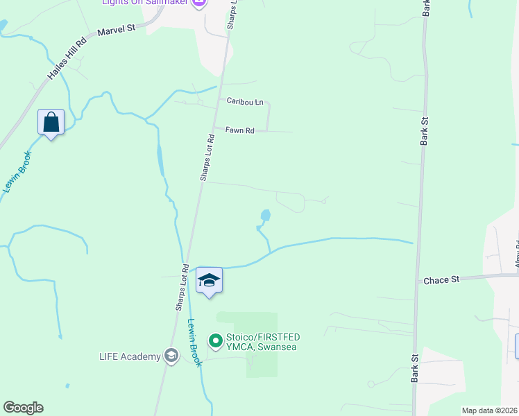 map of restaurants, bars, coffee shops, grocery stores, and more near 10 Wolf Hill Drive in Swansea