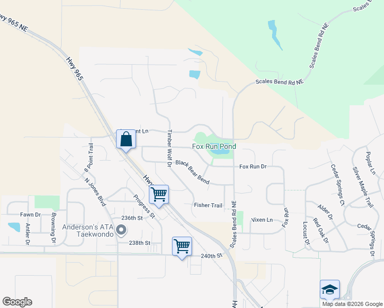 map of restaurants, bars, coffee shops, grocery stores, and more near 790 Fox Valley Dr in North Liberty