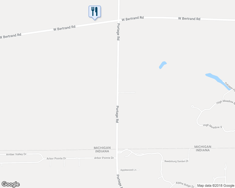 map of restaurants, bars, coffee shops, grocery stores, and more near 3451 Portage Avenue in Niles