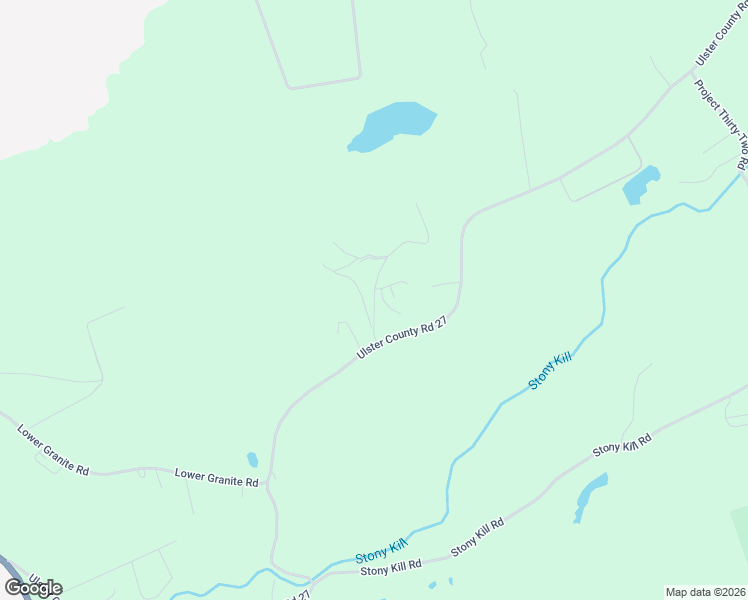 map of restaurants, bars, coffee shops, grocery stores, and more near Granite Road in Kerhonkson