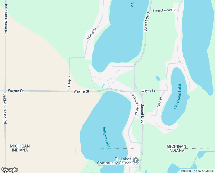 map of restaurants, bars, coffee shops, grocery stores, and more near 13714 Wayne Street in Union