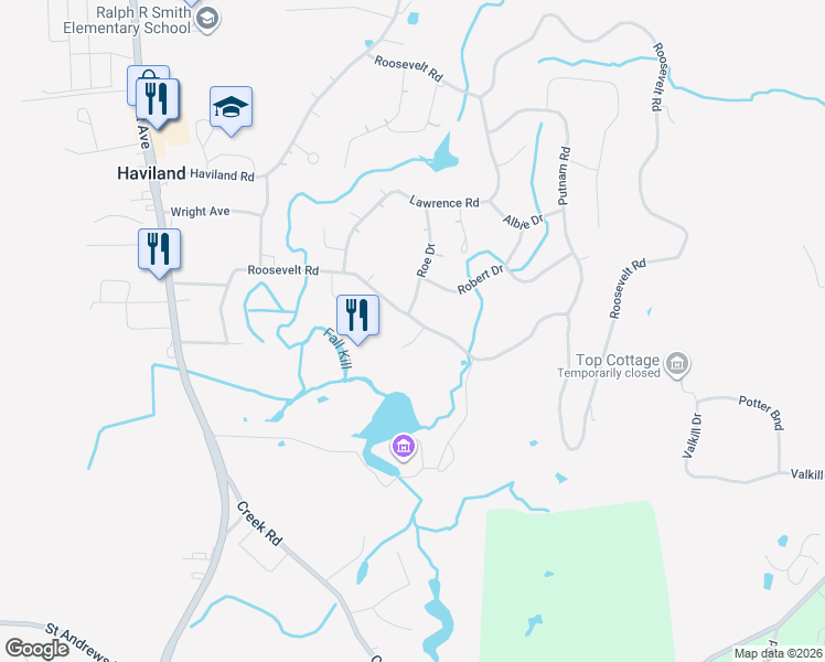 map of restaurants, bars, coffee shops, grocery stores, and more near 4 Carlyle Road in Hyde Park