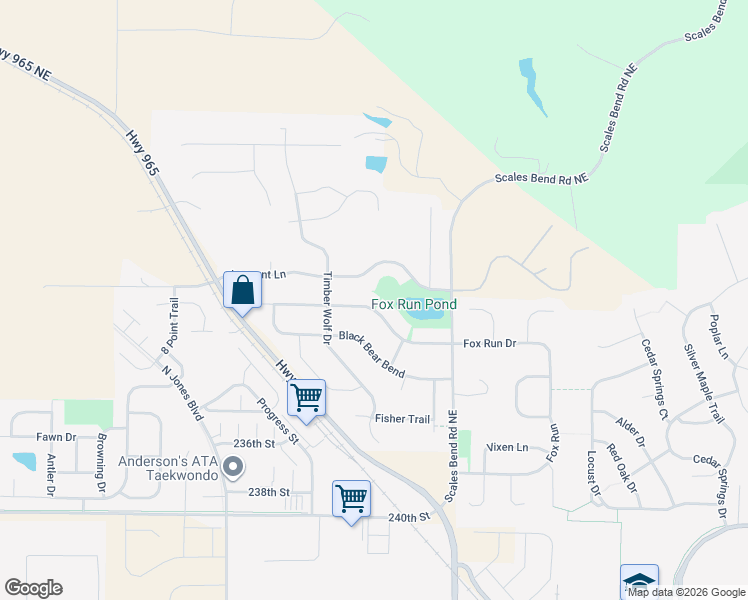 map of restaurants, bars, coffee shops, grocery stores, and more near 790 Fox Valley Drive in North Liberty