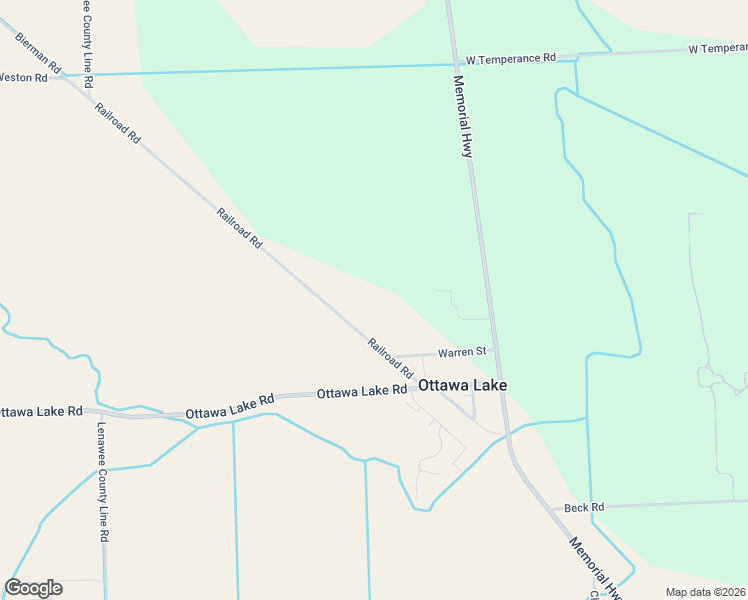 map of restaurants, bars, coffee shops, grocery stores, and more near 8805 Memorial Highway in Ottawa Lake