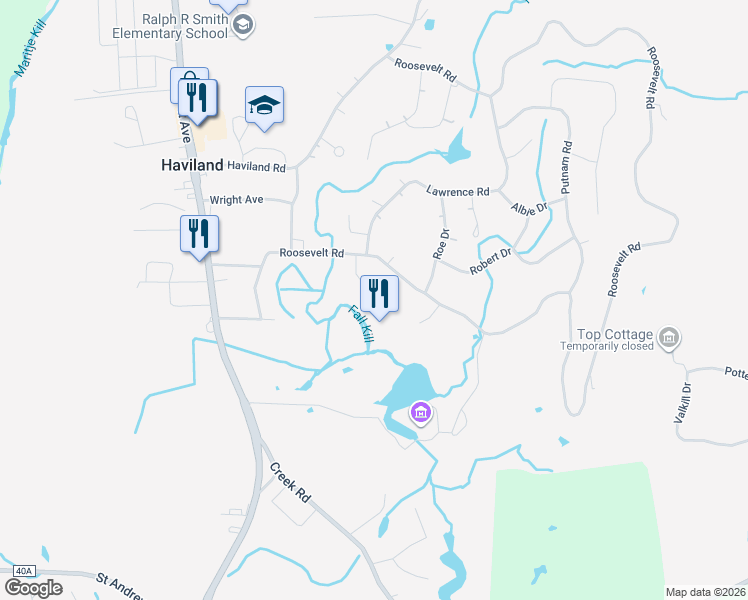 map of restaurants, bars, coffee shops, grocery stores, and more near in Hyde Park