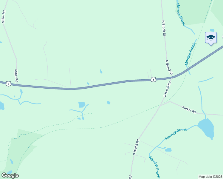 map of restaurants, bars, coffee shops, grocery stores, and more near 392 Hampton Road in Chaplin