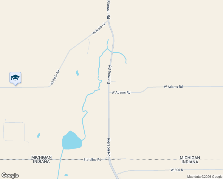 map of restaurants, bars, coffee shops, grocery stores, and more near 1001 Rierson Road in Bronson