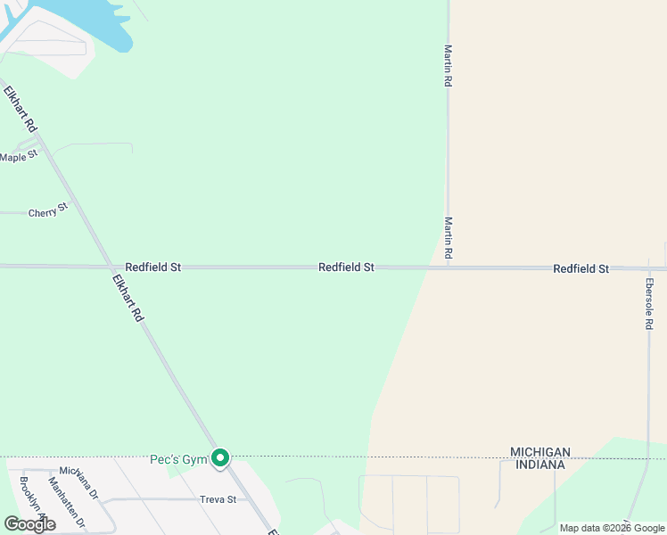map of restaurants, bars, coffee shops, grocery stores, and more near 24274 Redfield Street in Edwardsburg
