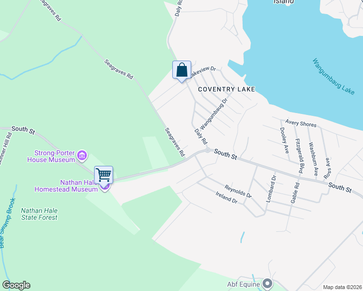 map of restaurants, bars, coffee shops, grocery stores, and more near 36 Seagraves Road in Coventry