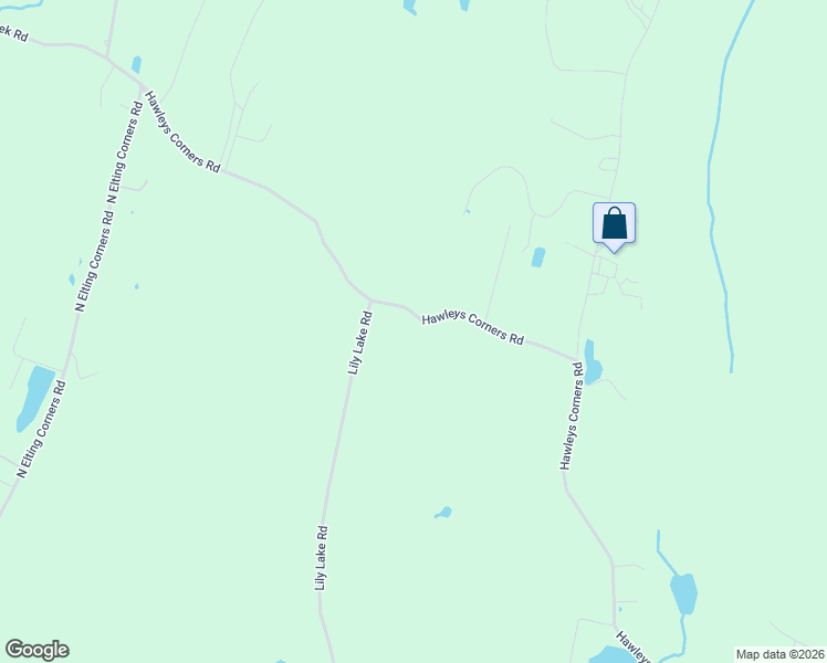 map of restaurants, bars, coffee shops, grocery stores, and more near 114 Hawleys Corners Road in Highland