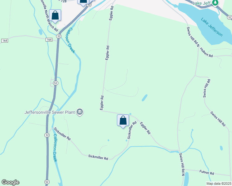 map of restaurants, bars, coffee shops, grocery stores, and more near 5 Cliffside Way in Jeffersonville