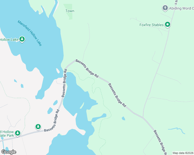 map of restaurants, bars, coffee shops, grocery stores, and more near 399 Bassetts Bridge Road in Mansfield