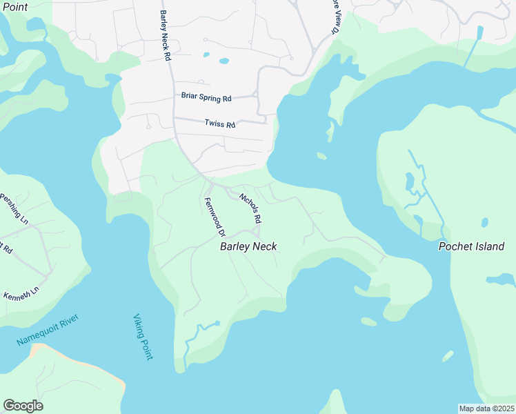 map of restaurants, bars, coffee shops, grocery stores, and more near 201 Barley Neck Road in Orleans