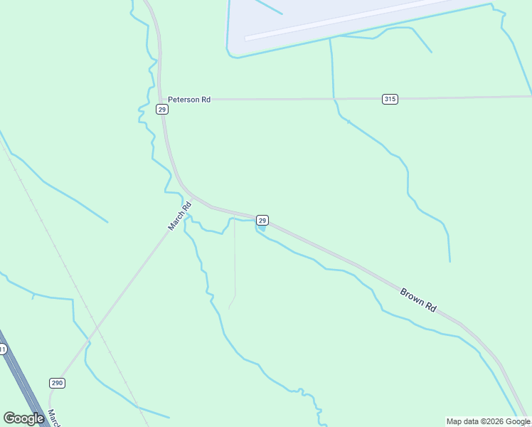 map of restaurants, bars, coffee shops, grocery stores, and more near 1588 Brown Road in Jefferson