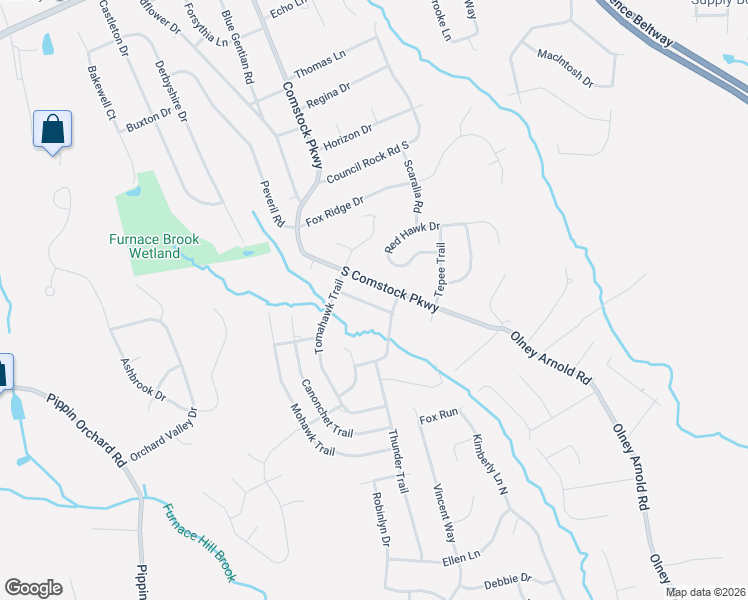 map of restaurants, bars, coffee shops, grocery stores, and more near 29 Seminole Trail in Cranston