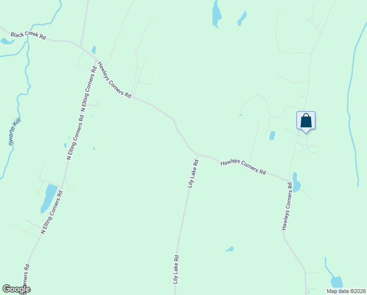 map of restaurants, bars, coffee shops, grocery stores, and more near 87 Hawleys Corners Road in Highland