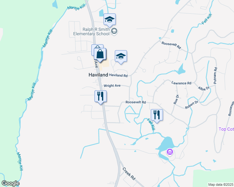 map of restaurants, bars, coffee shops, grocery stores, and more near 830 Violet Avenue in Hyde Park