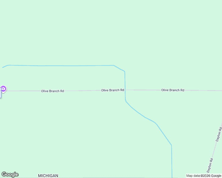 map of restaurants, bars, coffee shops, grocery stores, and more near 198 Olive Branch Road in Galien