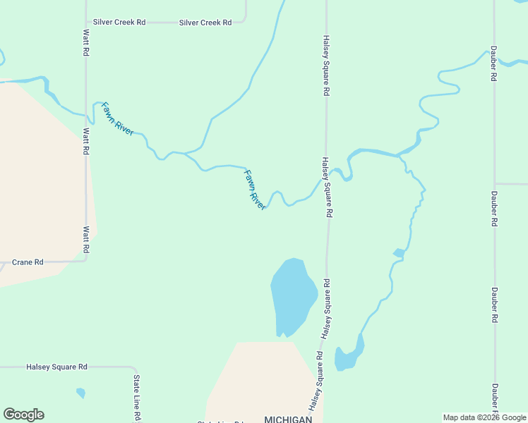 map of restaurants, bars, coffee shops, grocery stores, and more near 70778 Halsey Square Road in Burr Oak