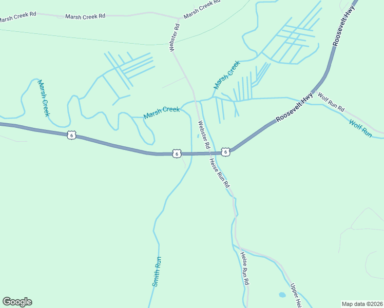 map of restaurants, bars, coffee shops, grocery stores, and more near 7951 State Route 6 in Wellsboro