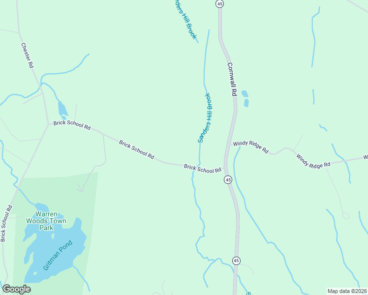 map of restaurants, bars, coffee shops, grocery stores, and more near 370 Brick School Road in Warren