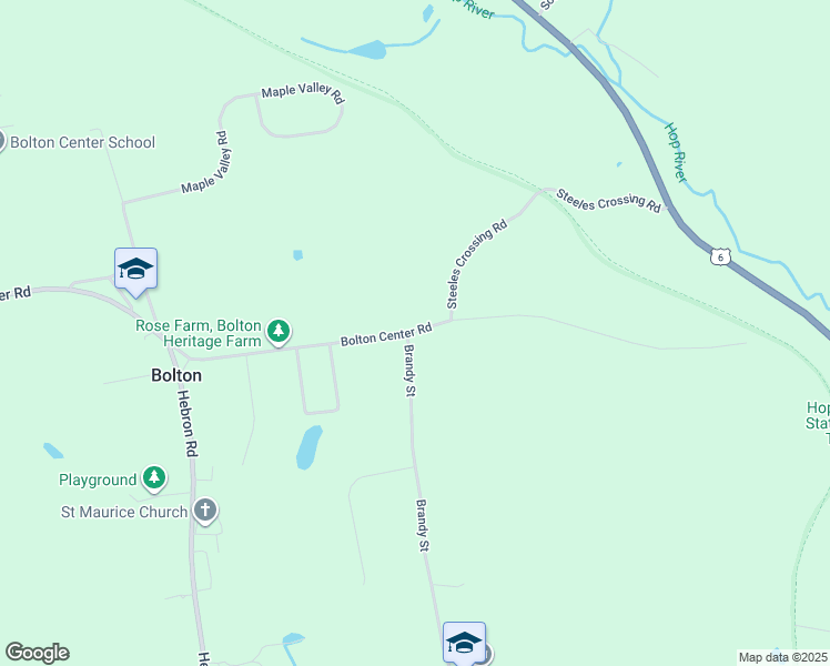 map of restaurants, bars, coffee shops, grocery stores, and more near 2 Brandy Street in Bolton