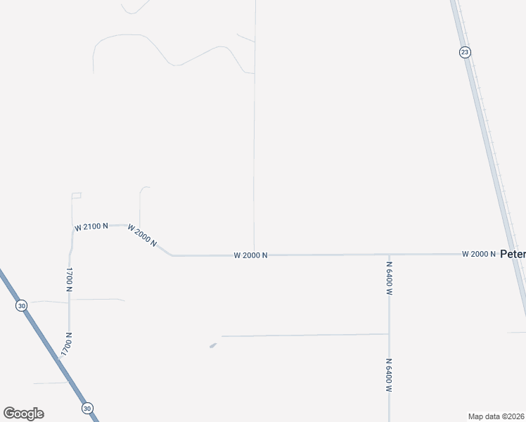 map of restaurants, bars, coffee shops, grocery stores, and more near 2110 North 6750 West in Mendon