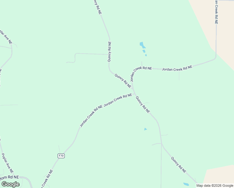 map of restaurants, bars, coffee shops, grocery stores, and more near 2231 Jordan Creek Road Northeast in Solon